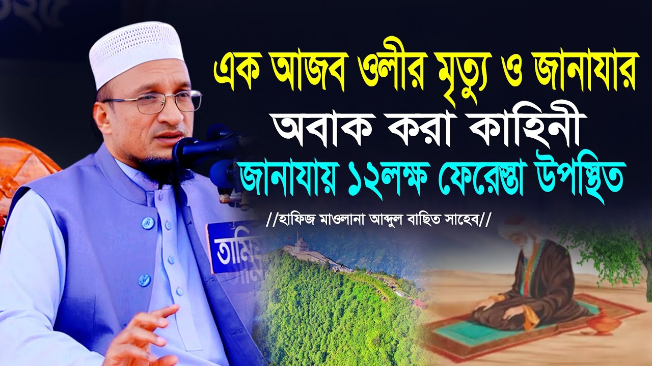 এক আজিব ওলীর অবাক করা মৃত্যু ও জানাযা। জানায়ায় ১২ লক্ষ ফেরেস্তা হাজির। Maulana Abdul Basit 2025