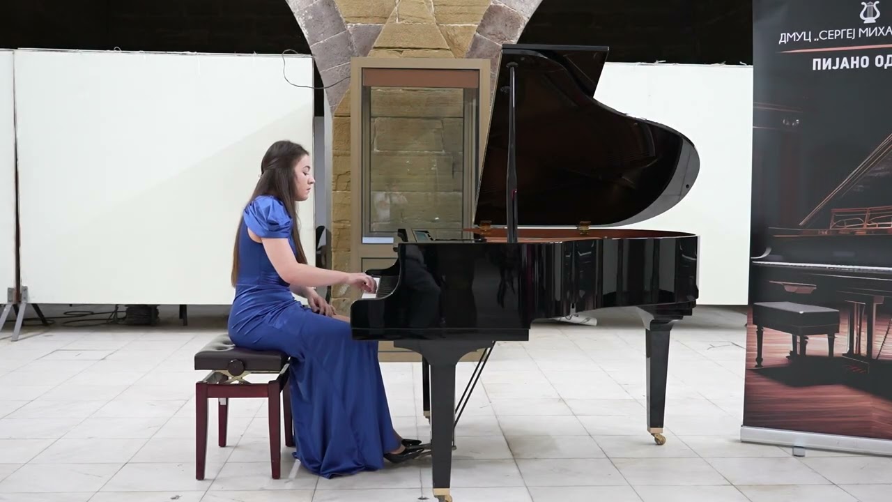Solisticki koncert Zlatica Lazarova-pijano III god.klasa prof.Blagoj Janev juni/2025