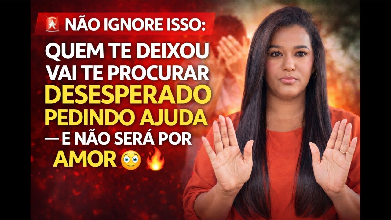 ESSA PESSOA TE DESCARTOU ESTÁ EM 😱PÂNICO QUEM TE DEIXOU VAI TE PROCURAR DESESPERADO PEDINDO AJUDA‼️