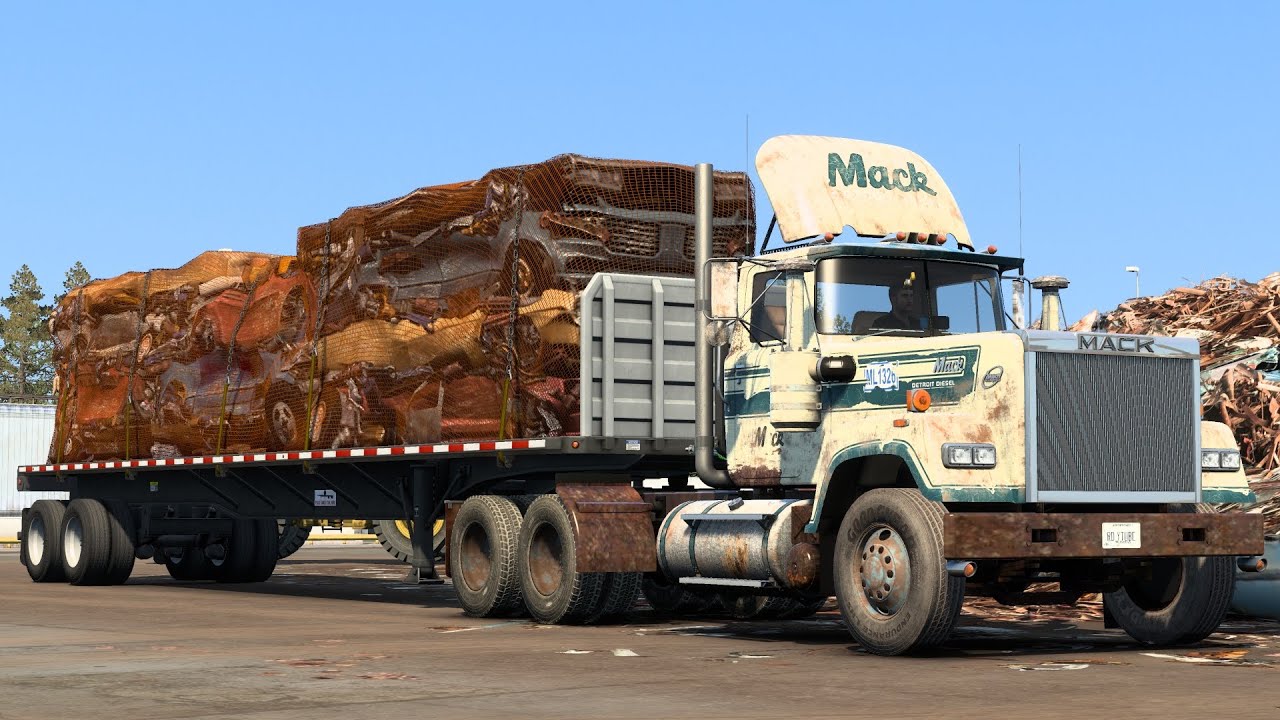 Mack Superliner - Ready To Go To Work | ATS Mods | American Truck Simulator Gameplay