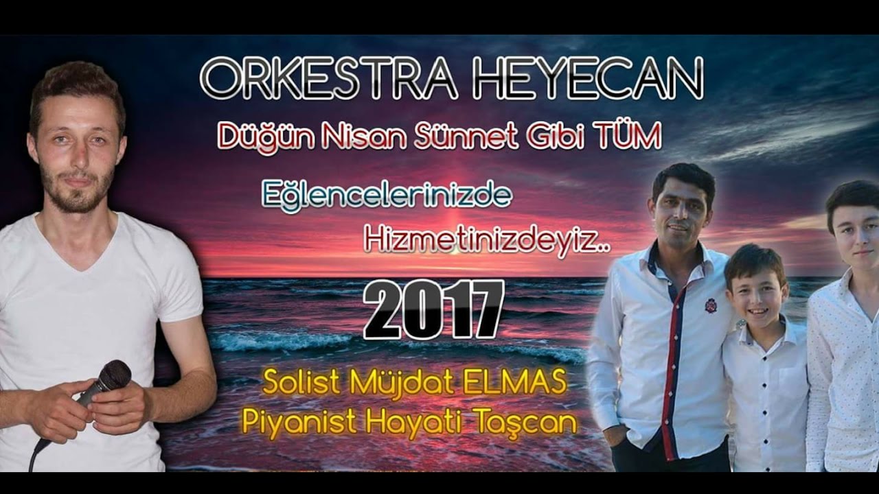 ORKESTRA HEYECAN SEVENLERİNE YEP YENİ 2017 KAPTAŞ.