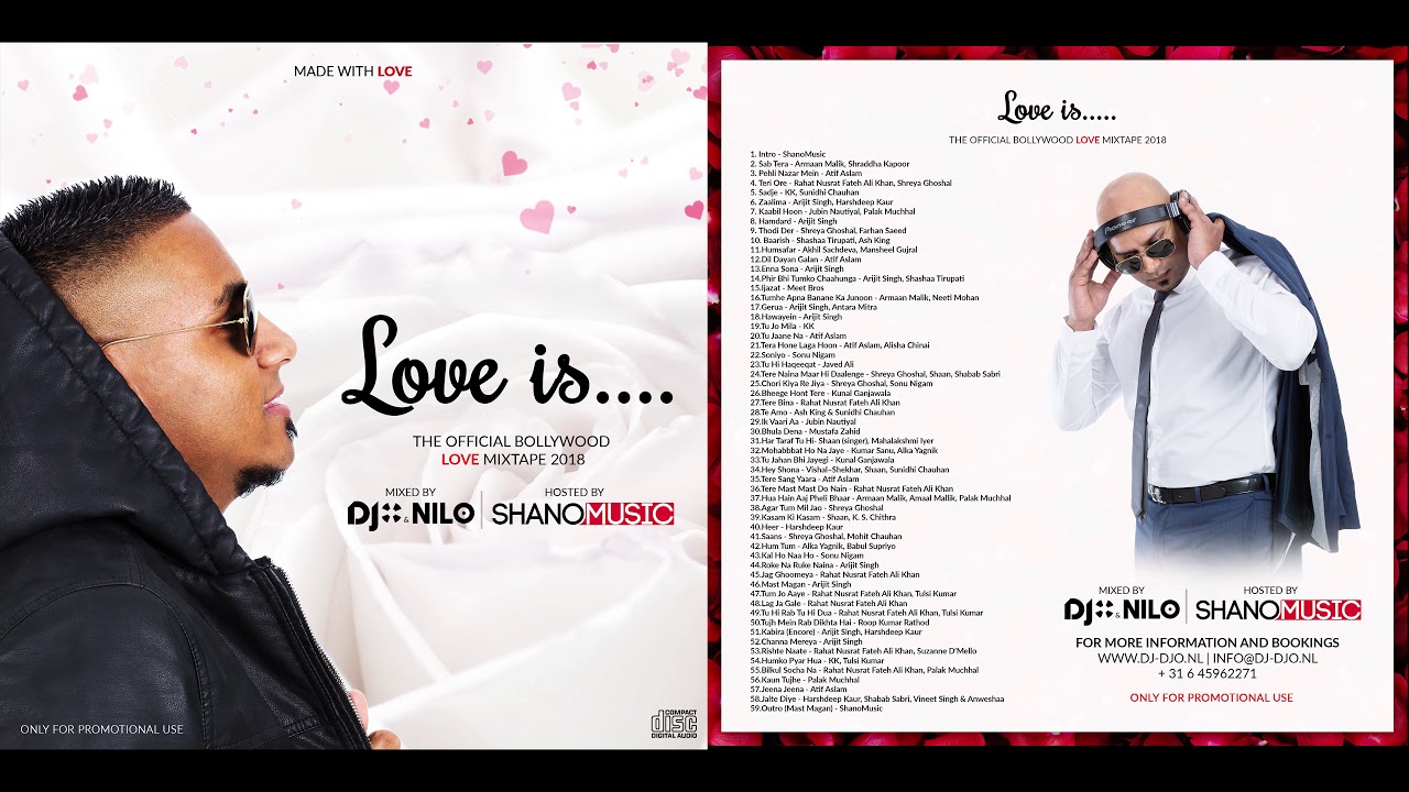 THE BEST BOLLYWOOD LOVE MASHUP/MIXTAPE 2018 - MIXED BY DJO&NILO