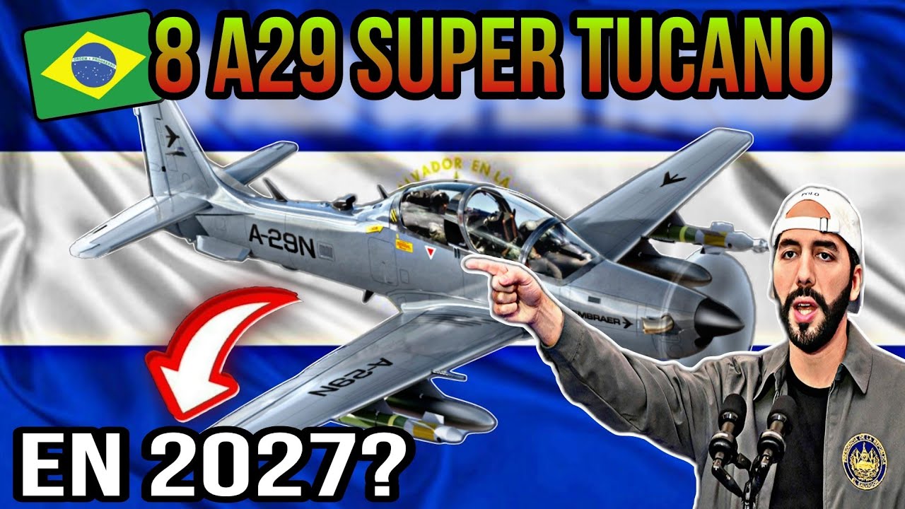 NOTICIA IMPORTANTE! La compra de aviones SUPER TUCANOS por parte Del Salvador podría estar PRÓXIMA!