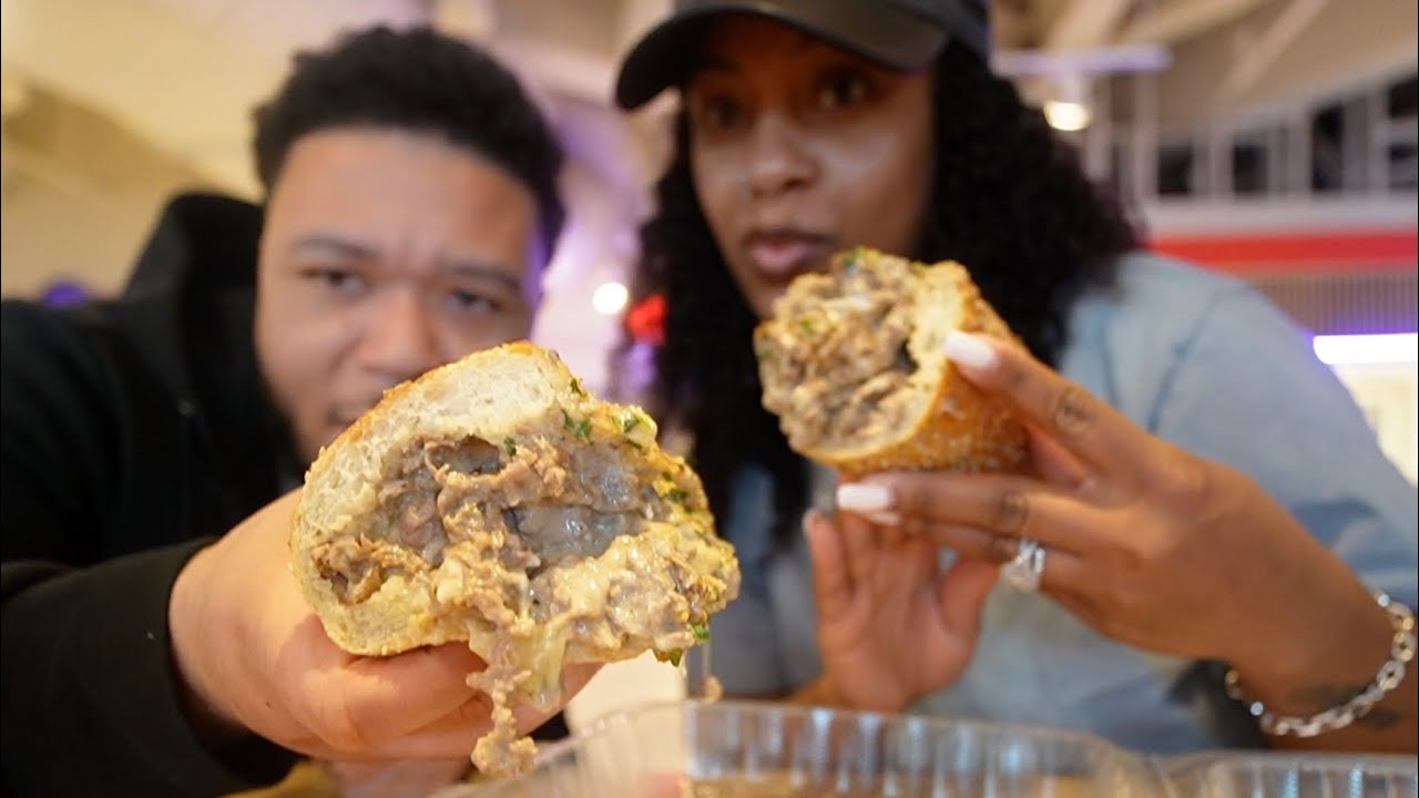 This is the MOST hyped cheesesteak in the city!
