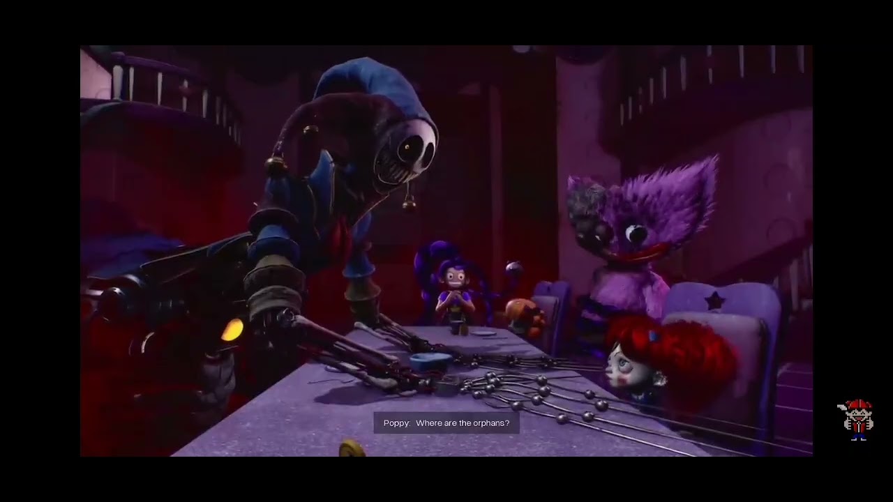 Poppy playtime 5 tea party scene but I voiced it