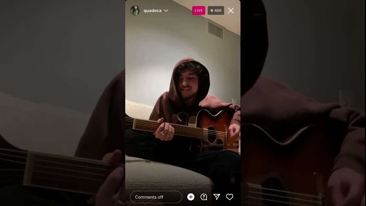 Quadeca - See You Smile (Instagram Live)