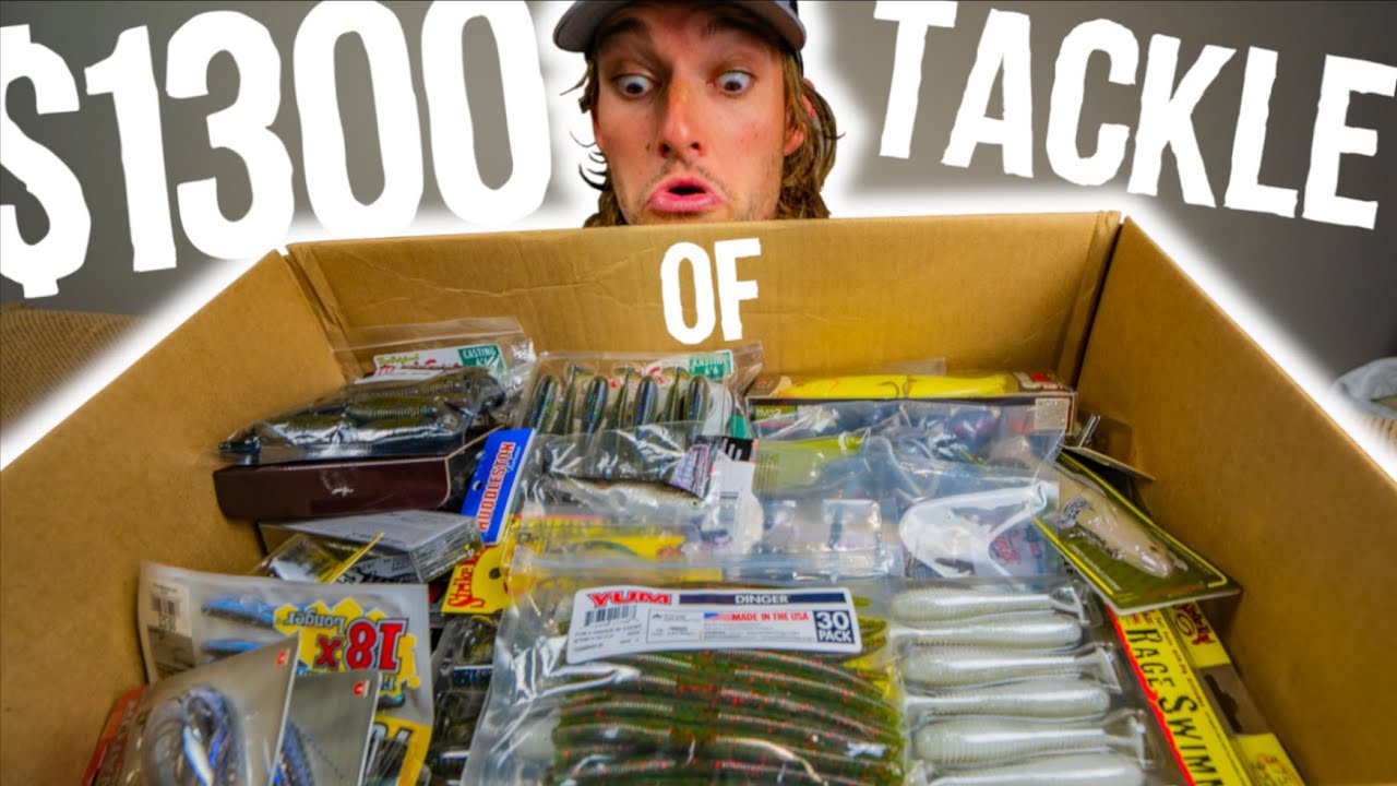 BIGGEST TACKLE UNBOXING EVER!!! + HUGE GIVEAWAY!