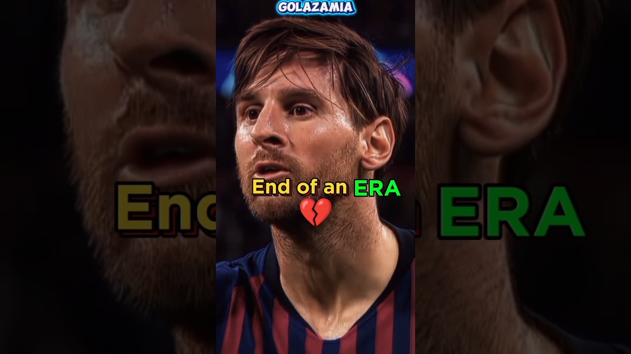 START VS END OF AN ERA 💔 #football #shorts #viral #youtubeshorts #soccer
