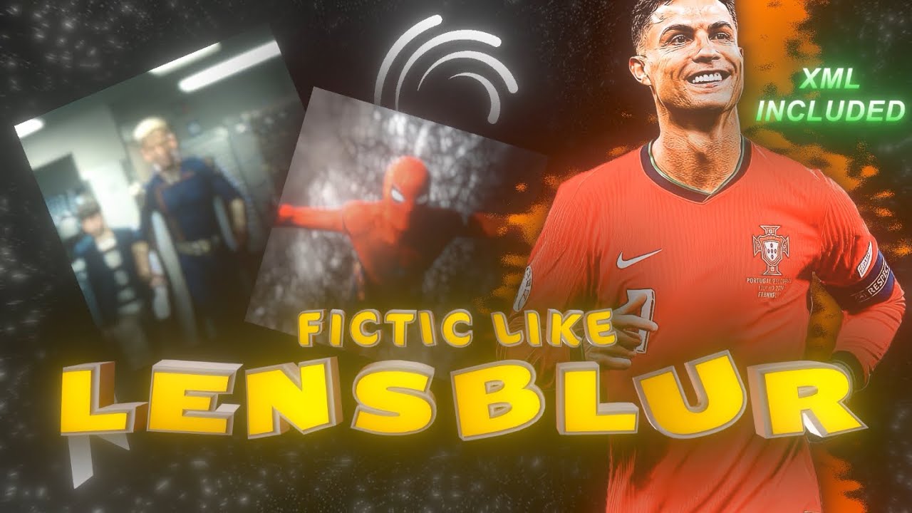 Ae inspired FICTIC like Lens blur+ Shake Effect in Alight motion(+PRESET)