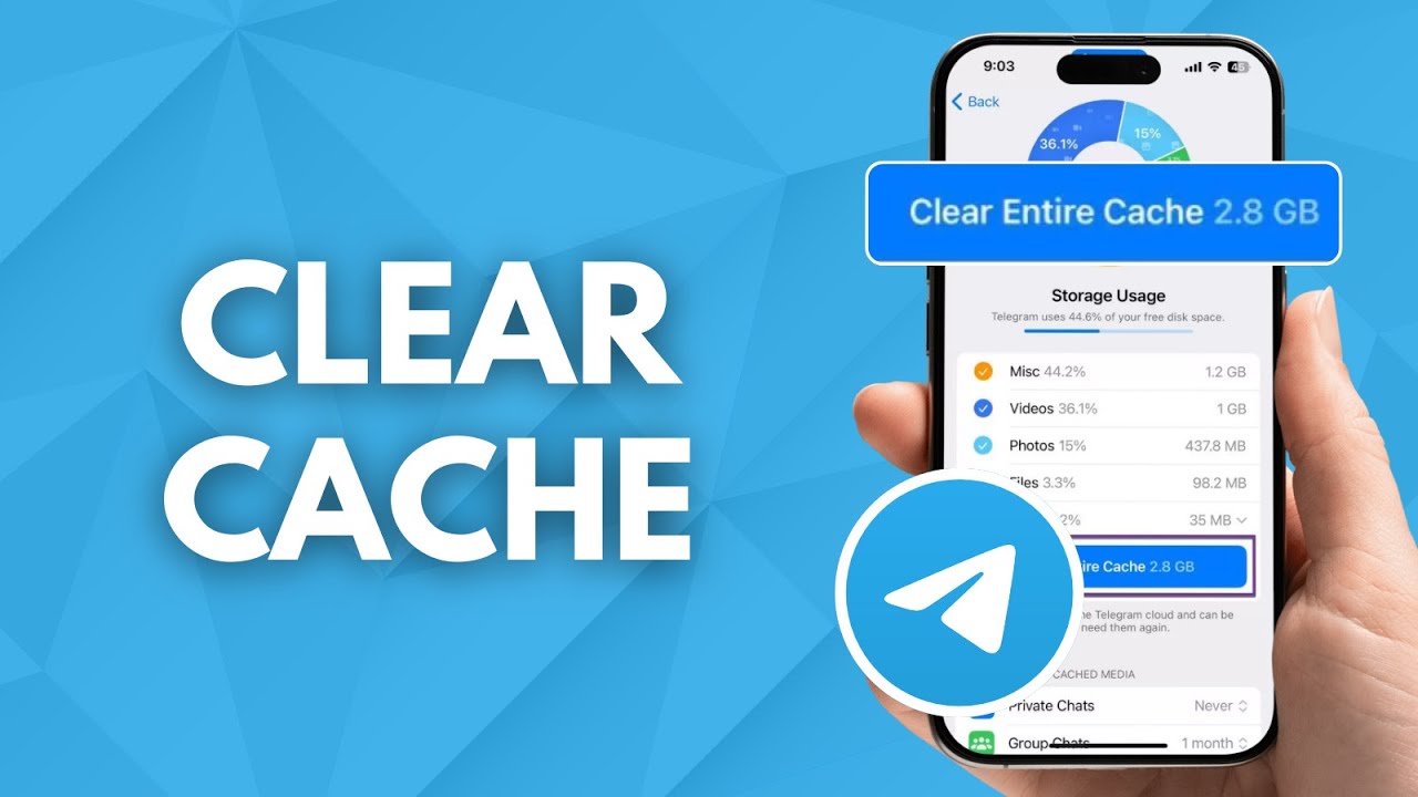 How to Clear Cache on Telegram - Step by Step