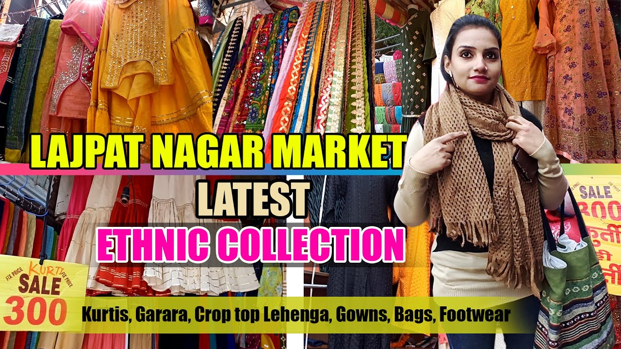 Lajpat Nagar Market Delhi || Latest Ethnic wear collection|| Party wear dresses || Hindi