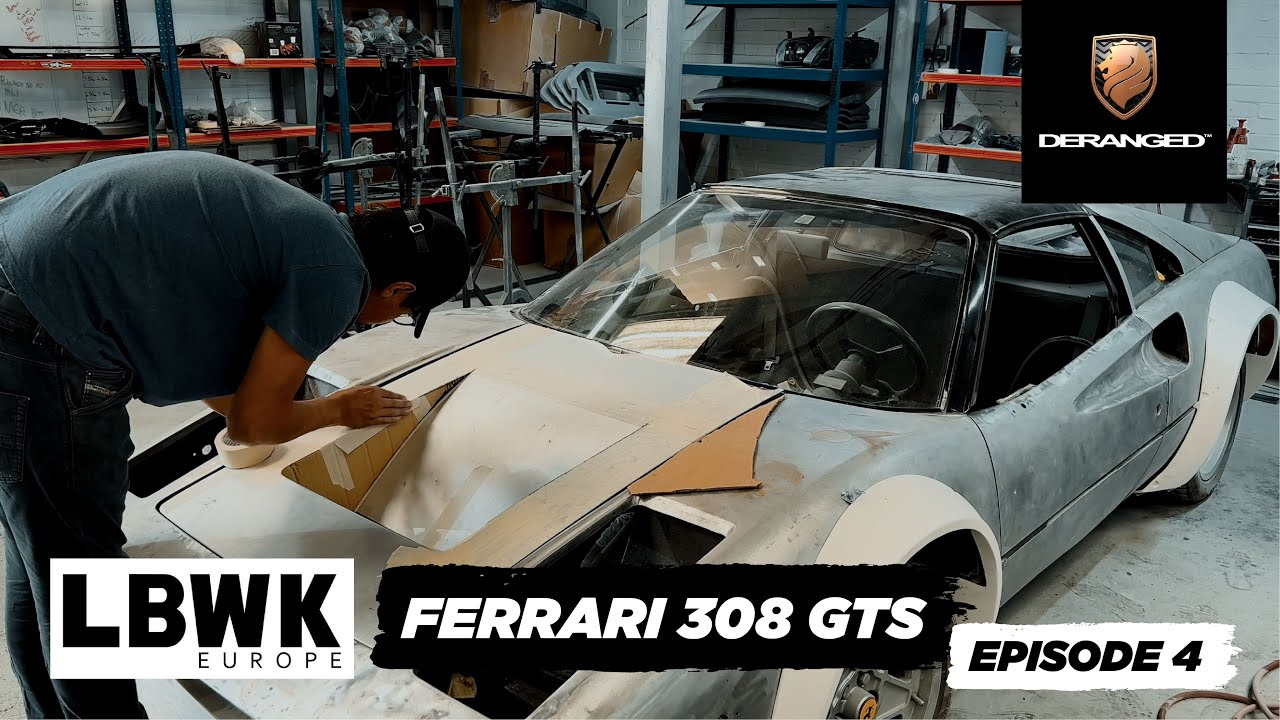 Ferrari 308 GTS Deranged x Liberty Walk custom build | Episode 4