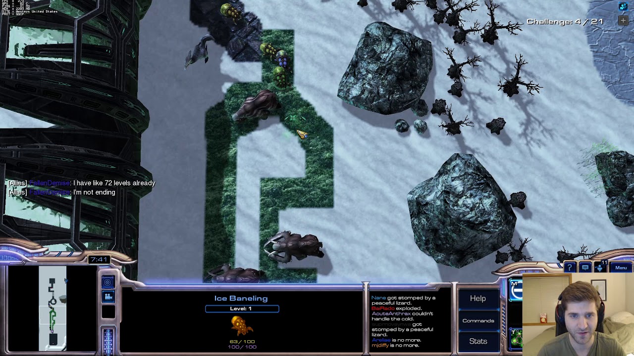 STARCRAFT 2 (arcade) - ICE BANELINGS
