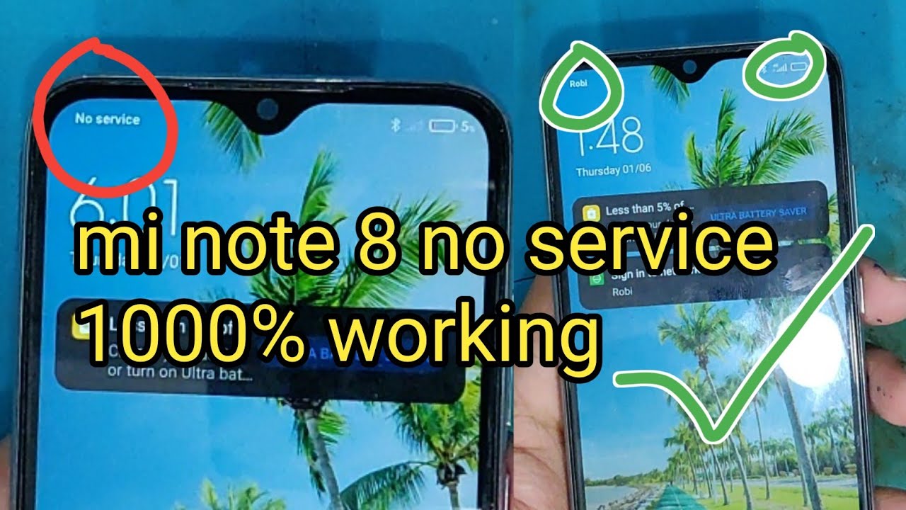 mi note 8 no service solution. mobile repair bd. #mobile #emon-al-hasan