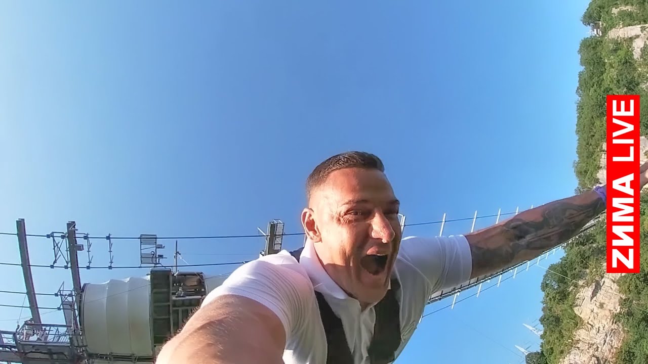 Я ЭТО СДЕЛАЛ | Zima Live | Курбан Омаров с сыном Прыжок в Скайпарк 207 метров | Влог из Сочи Сегодня