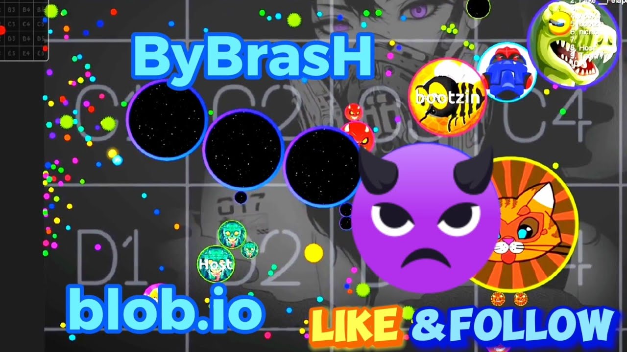 BLOB.IO/ CRAZY MODE / POPSPLIT/ insane ByBrasH