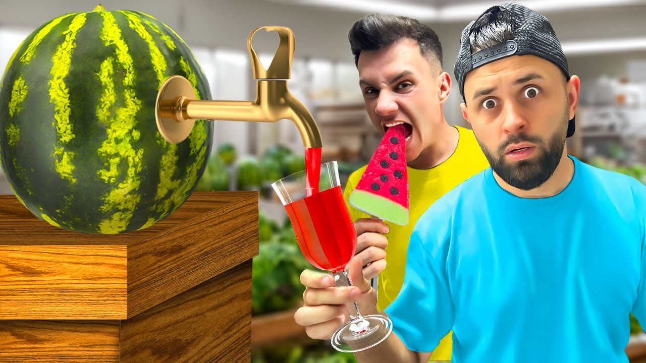 Incerc Life Hack-uri cu Pepene ! *jeleuri de pepene 🤮🤮🤮*