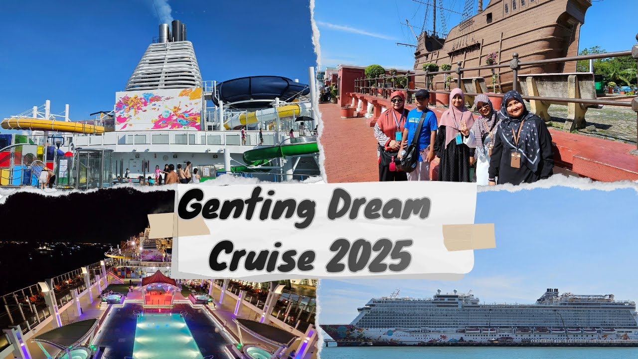 3 Nights at Sea! Genting Dream Cruise Vlog (Singapore - Malacca - Penang)