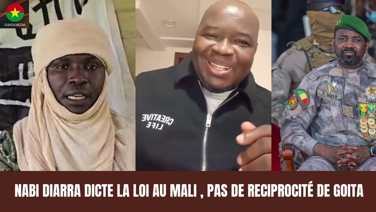 MALI: NABI DIARRA DICTE LA LOI , PAS DE RÉCIPROCITÉ DE GOITA : ALASSANE CONOMBO 