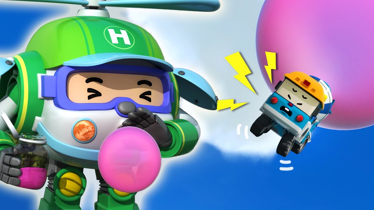 Juguemos con Burbujas de Jabón│Escenas Populares de POLI│Episodio Divertido│Robocar POLI TV español