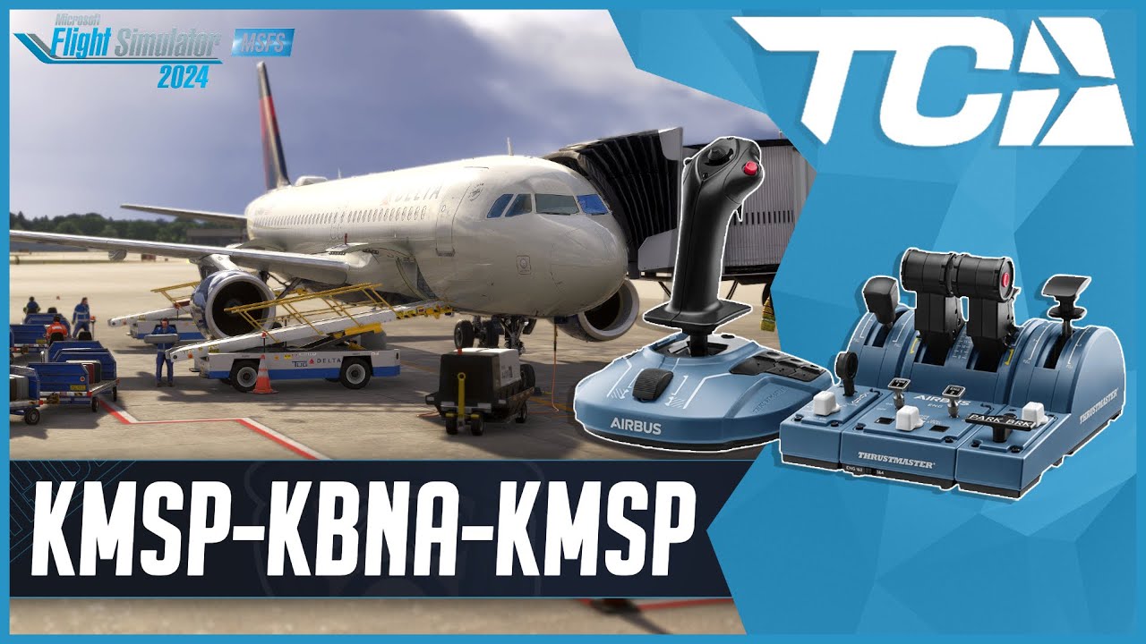 Fenix A320 in MSFS2024 | Real World Delta OPS | Thrustmaster TCA Airbus Captains Pack | VATSIM