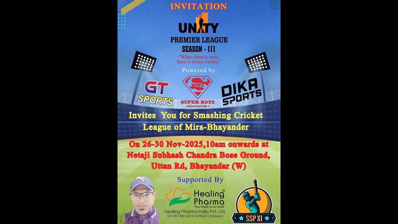 DAY 3 || UNITY PREMIER LEAGUE 2025