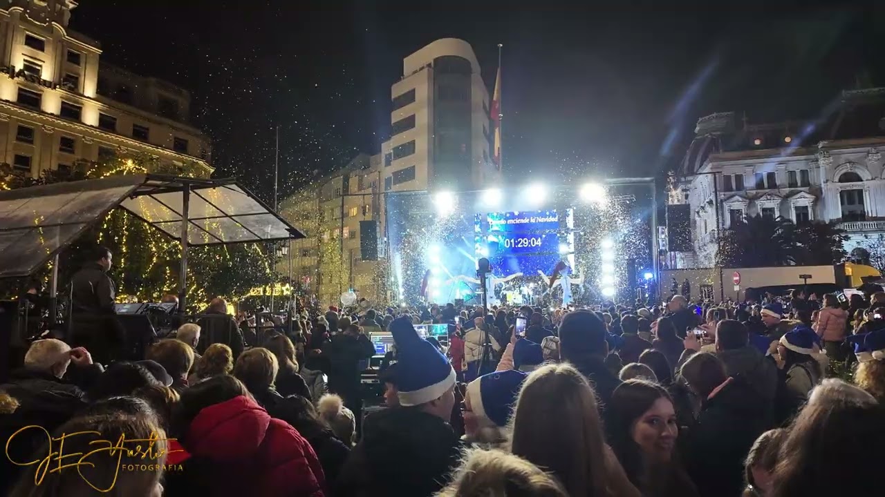 OVIEDO Inaguracion de las luces de Navidad 2025
