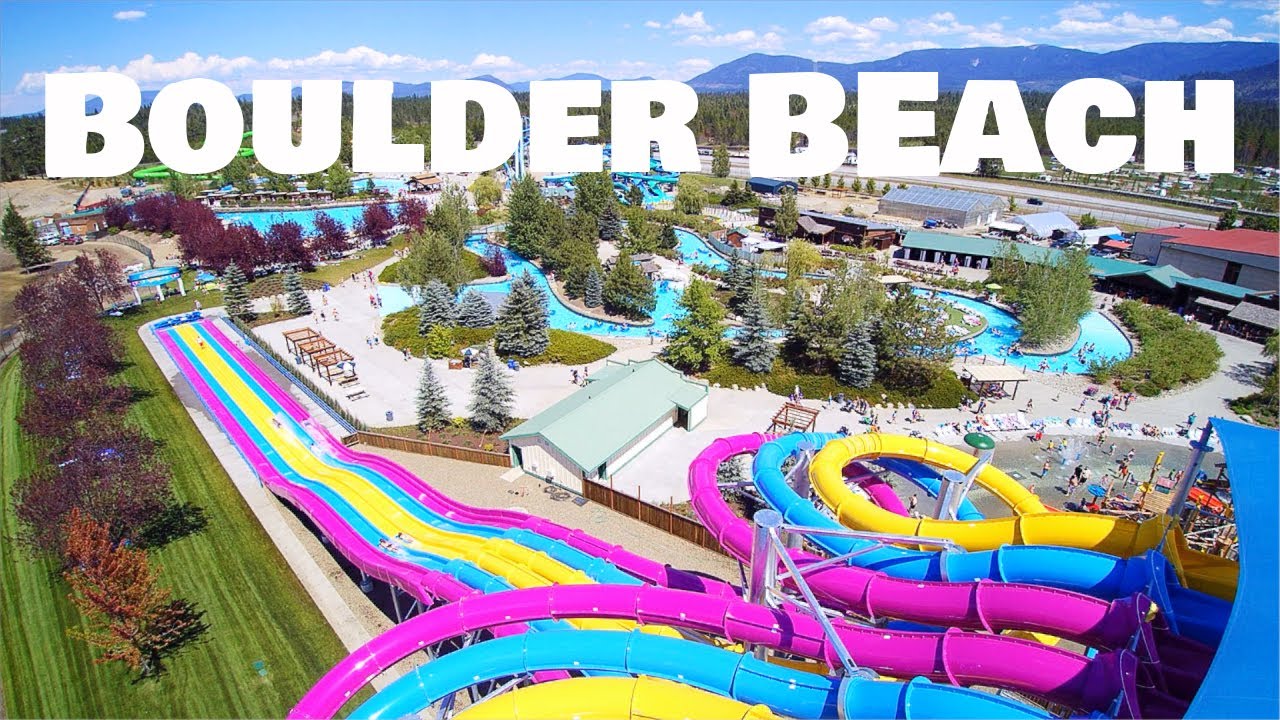 Boulder Beach Waterpark OFFICIAL Waterslide POV's | Silverwood Th&egrave;me Park, Idaho