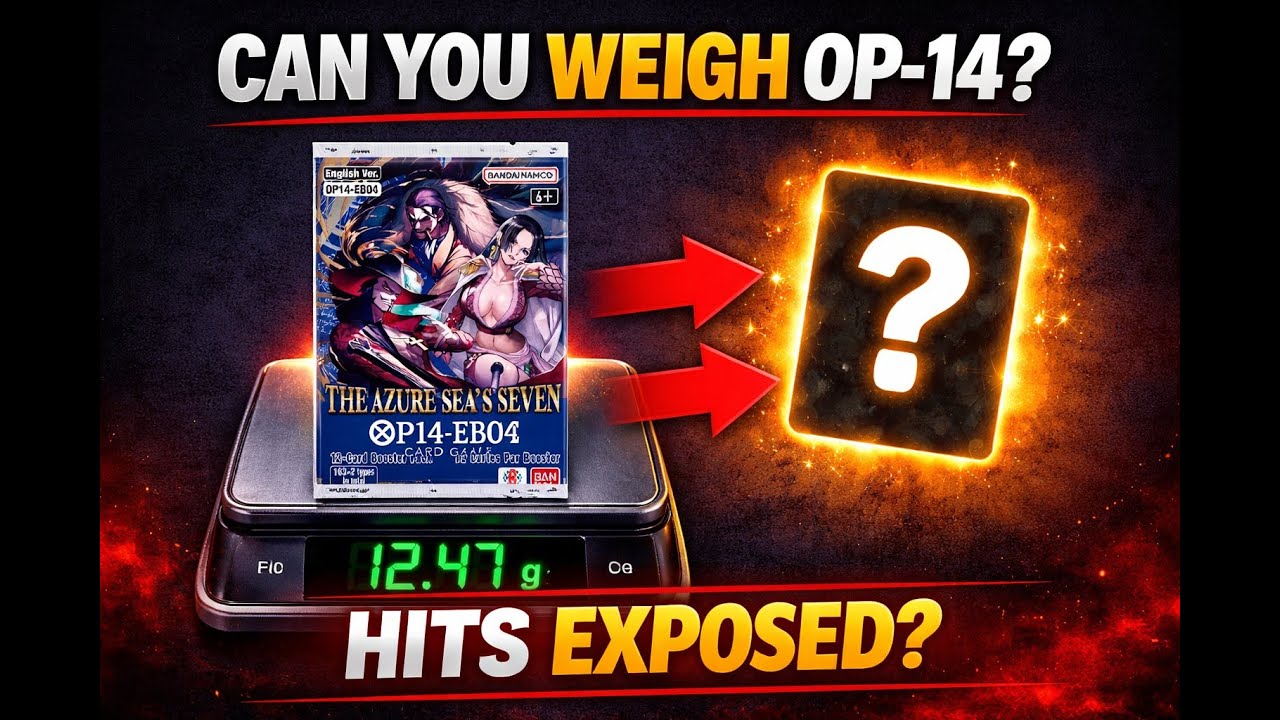 Can OP14 Packs Be Weighed?