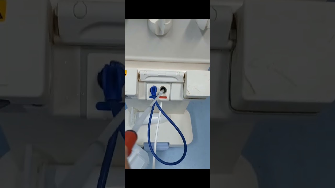 جهاز غسيل الكلى فرزنيس  Test and disinfection fresenius 4008S