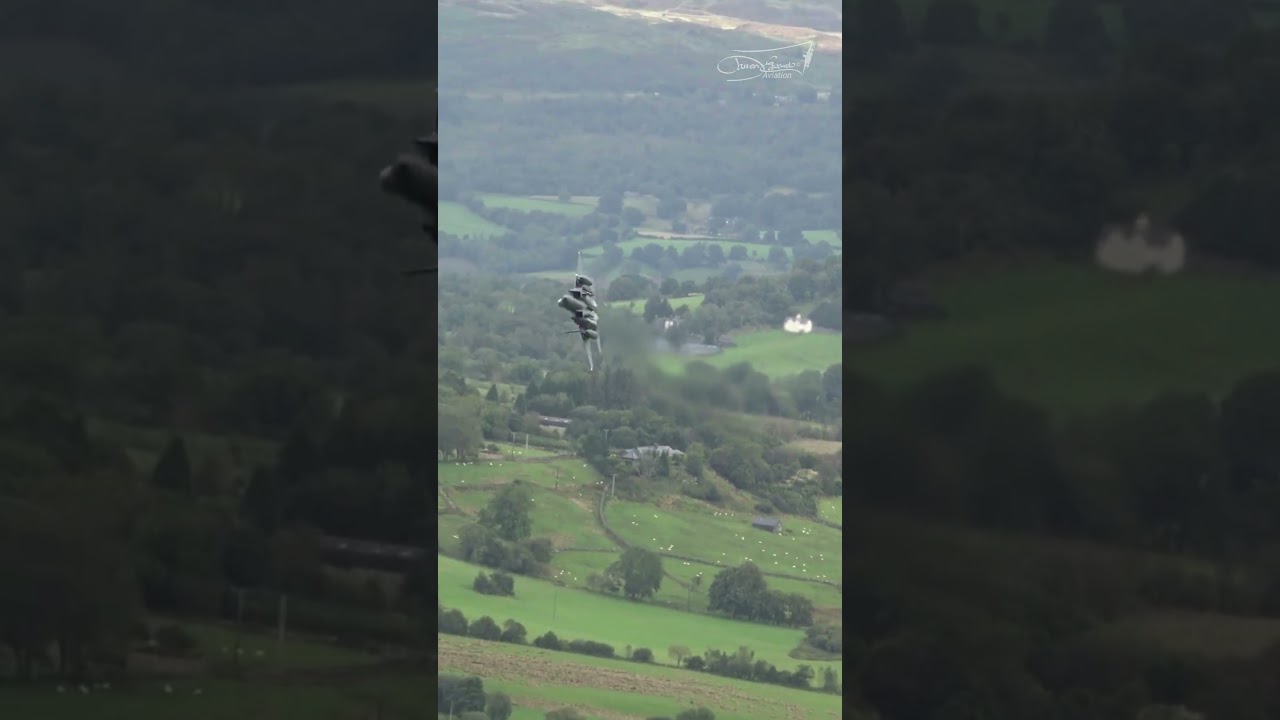 🦅 Epic F-15E Strike Eagle Pass | Mach Loop