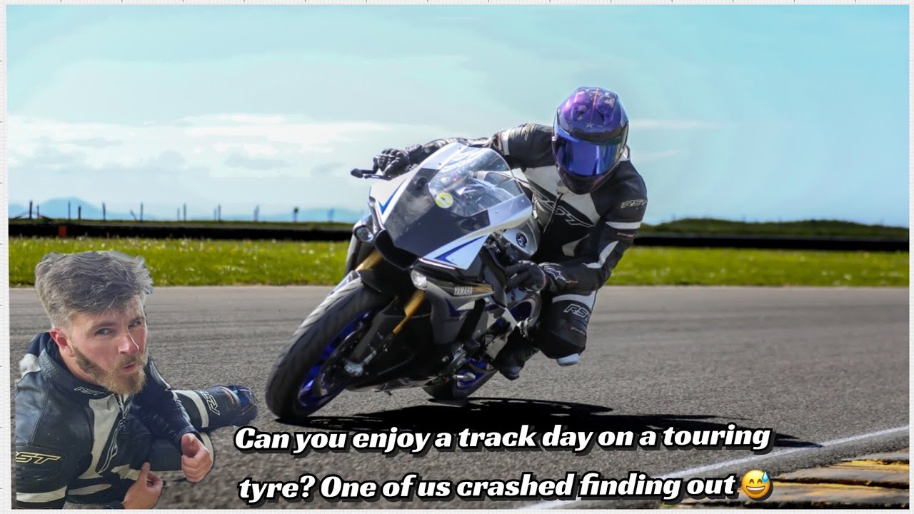 Can you really enjoy a touring tyre on a motorcycle track day?