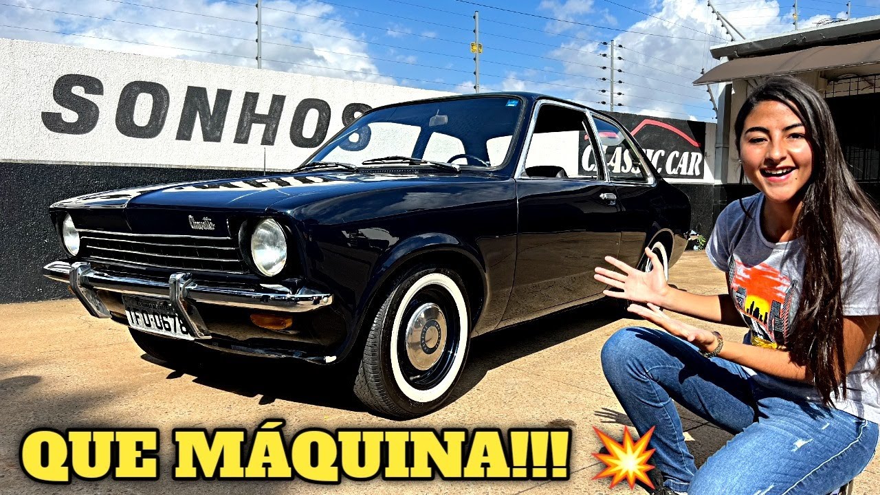 DIRIGI UM CHEVETTE TUBARÃO 1976 *ESCUTA ESSE RONCO!!!*