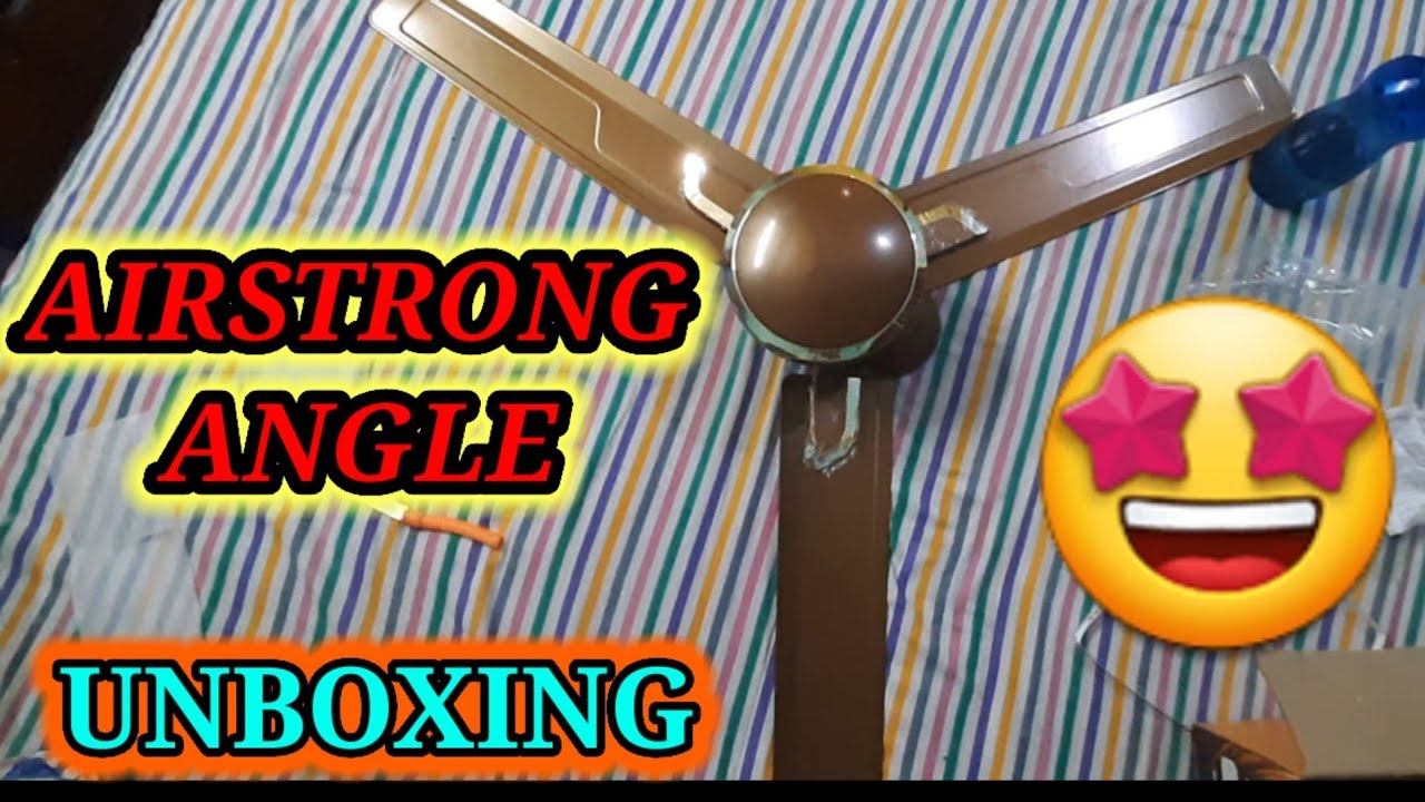 USHA AIRSTRONG ANGLE UNBOXING + REVIEW || HIGH SPEED FAN || CHOCOLATE COLOUR FAN|| |❤❤