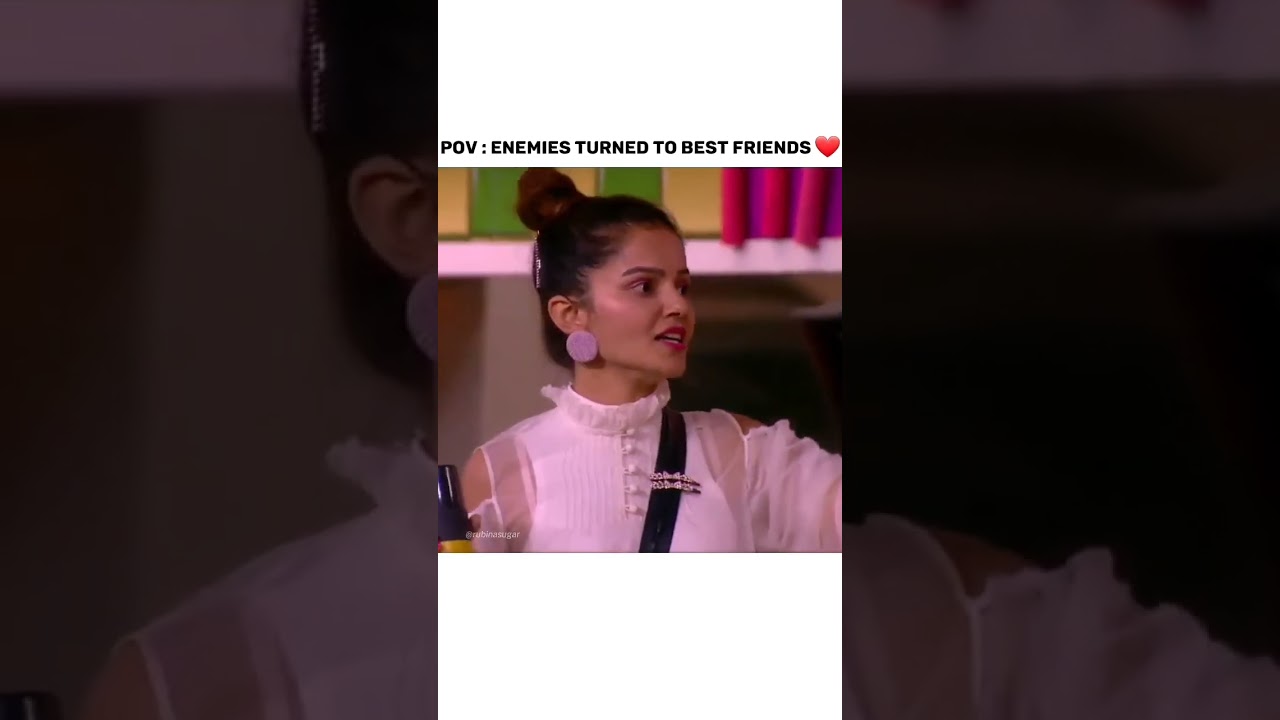 unexpected friendships are the best ❤️🧿#shorts  #rubinadilaik