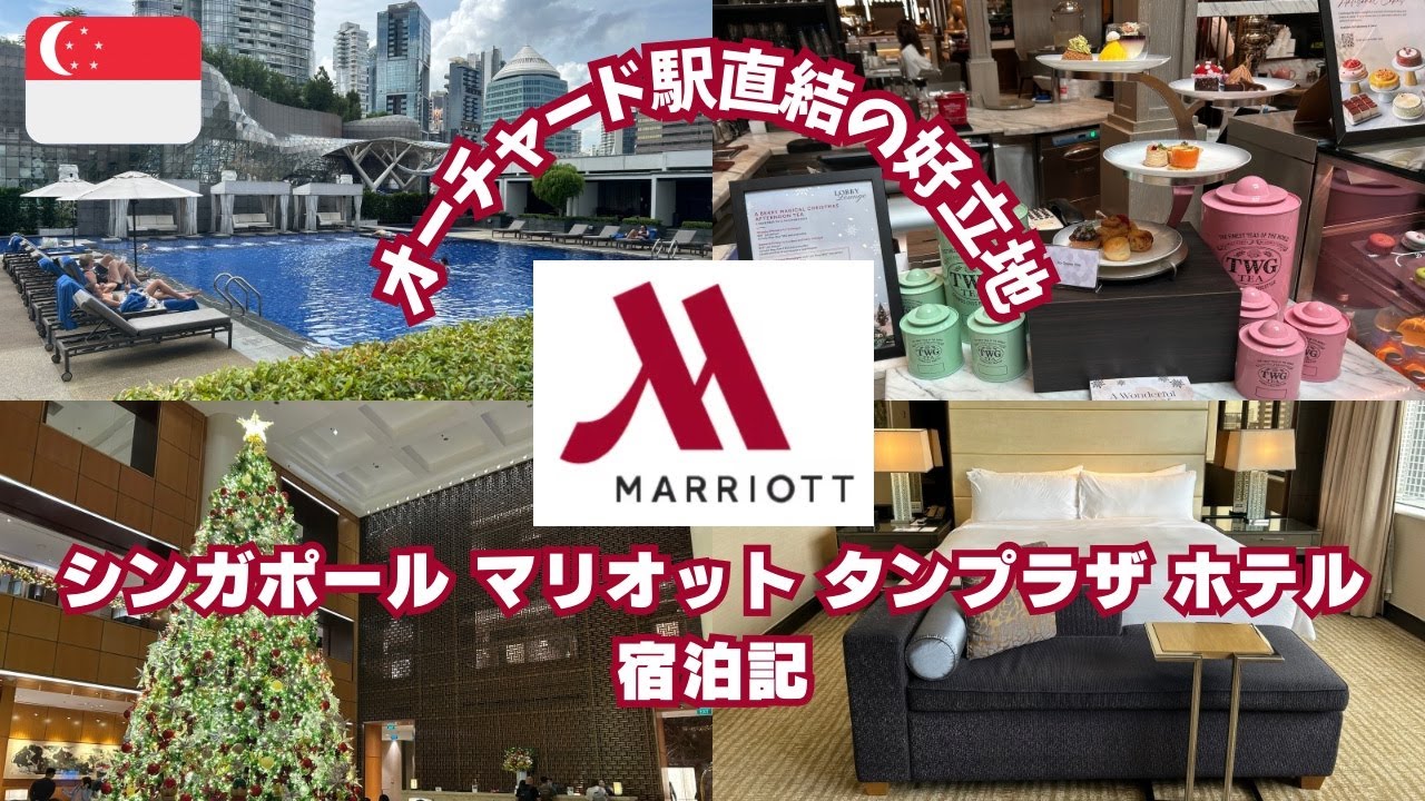 【2024年】オーチャード駅直結！ラウンジ快適！マリオットタンプラザホテル宿泊記【マリオット50泊修行②】