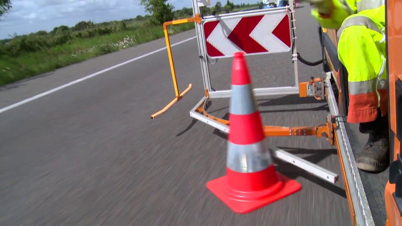 DIR OUEST   POSE   DEPOSE DE CONES   HD Ready