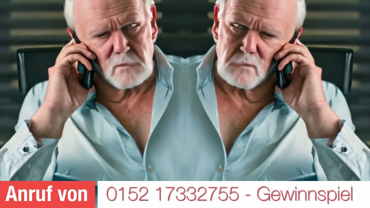 Telefonbetrug 44 - Anruf von 0152 1733275 - wieder Gewinnspiel 🥶