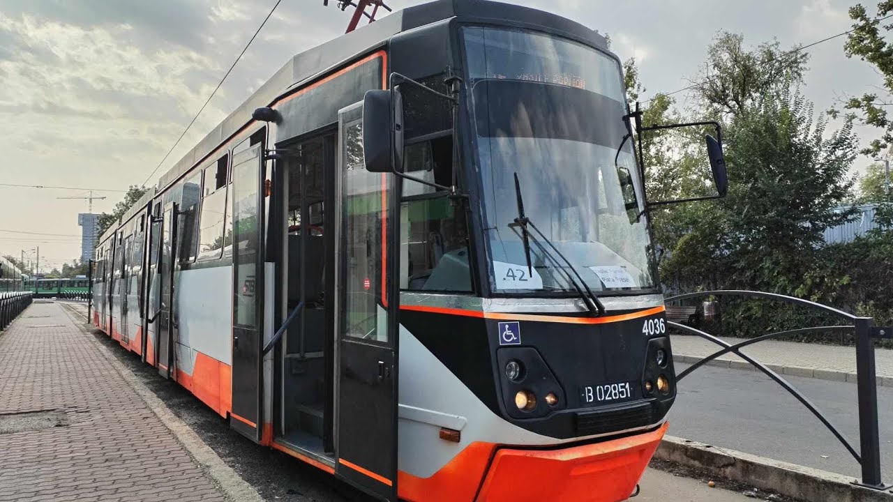 Cab View Linia 42 București.