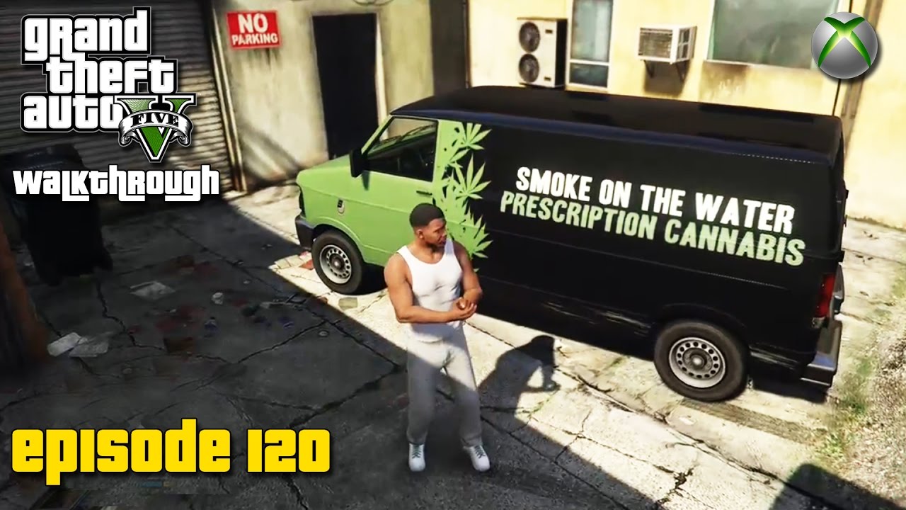 GTA V Campaign Walkthrough Episode 120 Smoke On The Water Purchase Weed Delivery #1