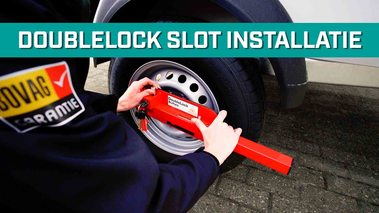 Hoe installeer je de Doublelock wielklem?