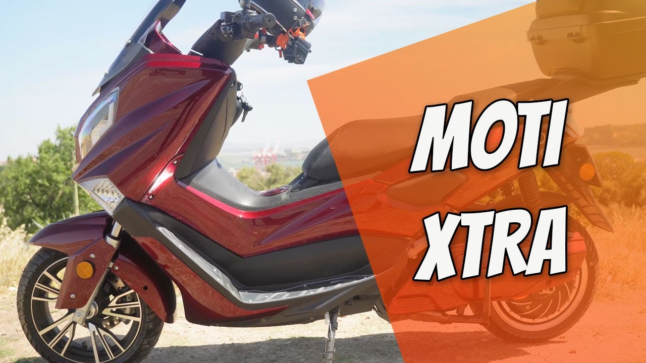 Moti XTRA - scooter eléctrica ★  Review & TestRide  ★ 🔥🔴 - PORTUGUES 💯✅