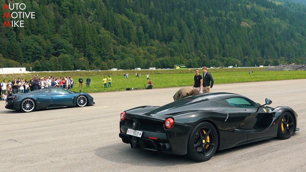 Ferrari LaFerrari vs Koenigsegg Agera X vs Pagani Huayra - SOC 2019