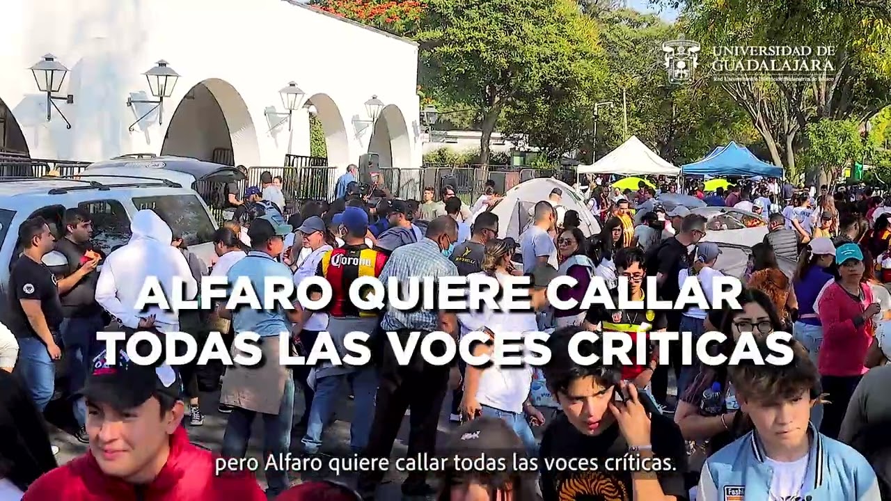 Tres estudiantes de la UdeG fueron encarcelados injustamente por defender un parque.