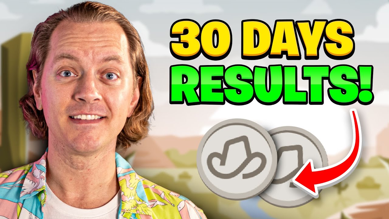 RESULTS from Staking Giddy Coin for 30 Days...