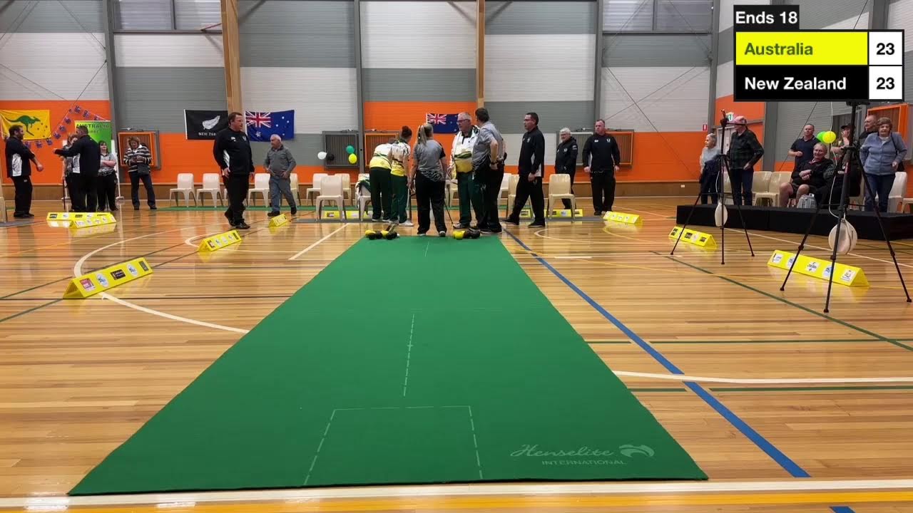 Trans Tasman Test Series Game 2 Mixed 8 Bowl Pairs