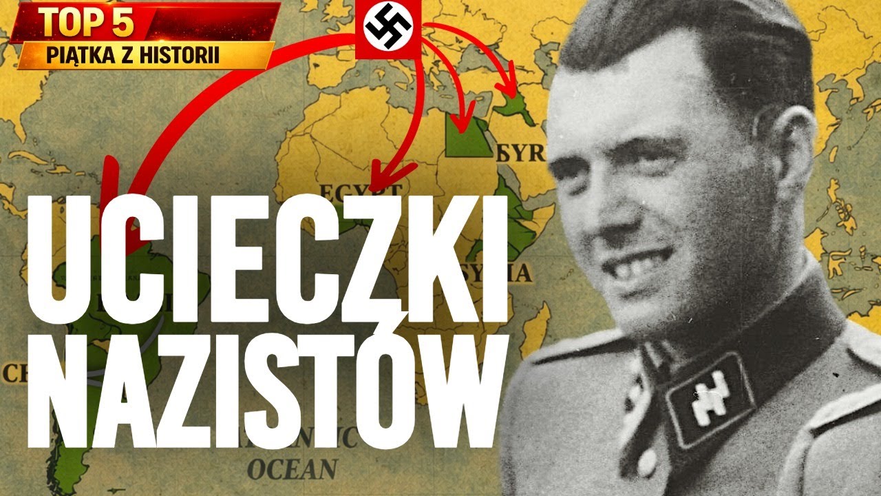 Nie TYLKO Argentyna. Najważniejsze państwa ukrywające niemieckich zbrodniarzy po wojnie [lektor PL]