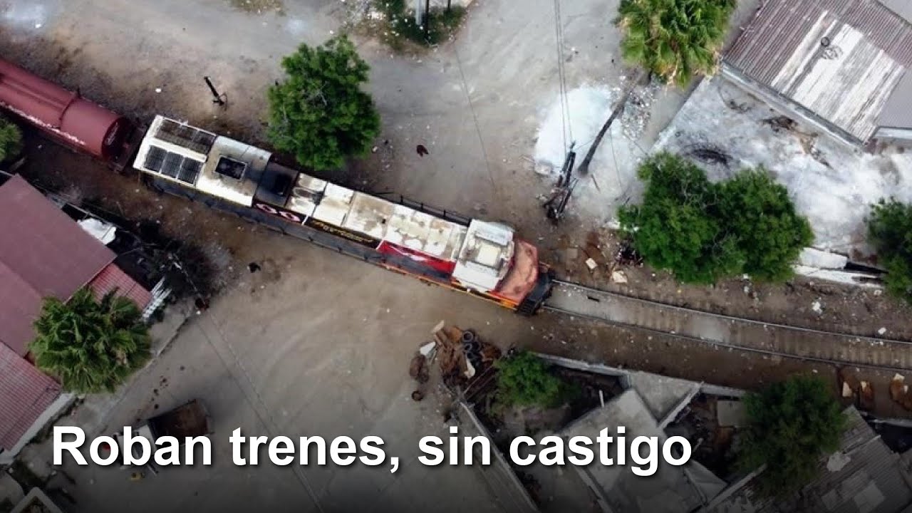 Mafia roba trenes en Monterrey
