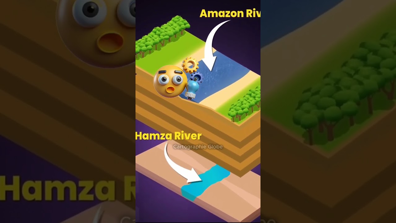 Pourquoi le fleuve Amazone n&rsquo;a-t-il pas de ponts #infographieanim&eacute;e #history #map #amazon