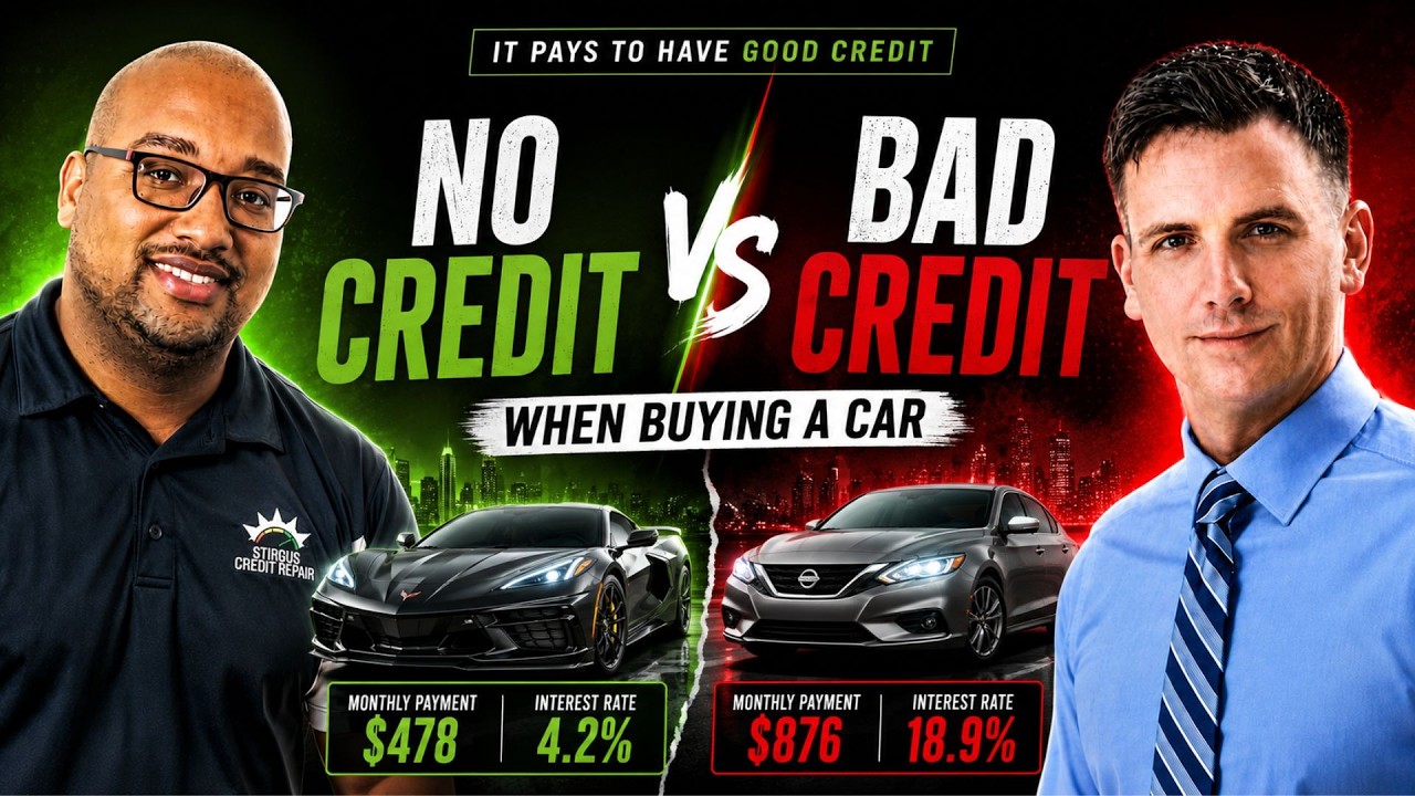 NO CREDIT VS BAD CREDIT: Who's approved? (FT Ron Monaco)